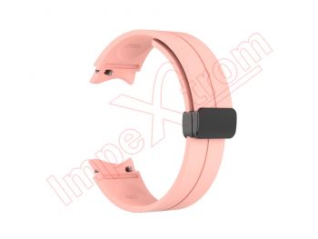 Pink silicone band for smartwatch Samsung Galaxy Watch5 40mm, SM-R905F